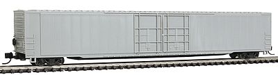 Con-Cor 14660 N Scale 85' 4-Door Hi-Cube Boxcar - Ready to Run w/Micro-Trains(R) Couplers -- Undecorated