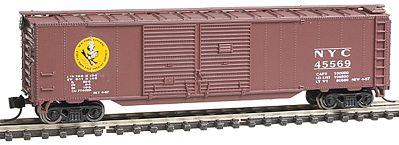 Con-Cor 15212 N Scale 50' Box Car -- New York Central "Early Bird"