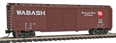 Con-Cor 15215 N Scale 50' Box Car -- Wabash (Matches #41009 & 41010)