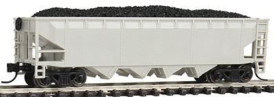 Con-Cor 175101 N Scale 75-Ton 4-Bay Hopper -- Undecorated