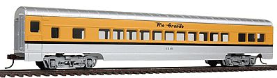 Con-Cor 19001 HO Scale 72' Smooth-Side Coach - Ready to Run -- Rio Grande "Ski Train"