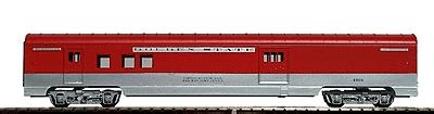 Con-Cor 192020 HO Scale 72' Smooth-Side Railway Post Office - Ready to Run -- Southern Pacific "Golden State" (red, silver)