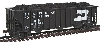 Con-Cor 19306 HO Scale Greenville 100-Ton 12-Panel 3-Bay Hopper - Ready to Run -- Burlington Northern