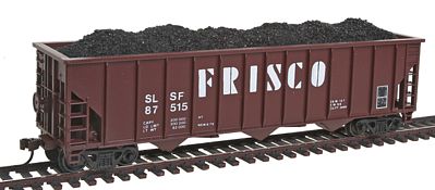 Con-Cor 19313 HO Scale Greenville 100-Ton 12-Panel 3-Bay Hopper - Ready to Run -- St. Louis-San Francisco