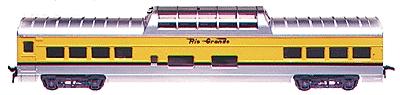 Con-Cor 19401 HO Scale 72' Smooth-Side Dome - Ready to Run -- Rio Grande "Ski Train"