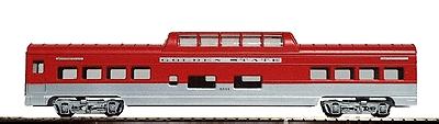 Con-Cor 194020 HO Scale 72' Smooth-Side Dome - Ready to Run -- Southern Pacific "Golden State" (red, silver)