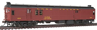 Con-Cor 194528 HO Scale Electric Powered mP54 MU Baggage-Mail, No Pantograph - Standard DC -- Long Island Rail Road (Tuscan)