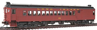 Con-Cor 194549 HO Scale Electric Powered mP54 MU Combine, No Pantograph - Standard DC -- Long Island Rail Road (Tuscan)