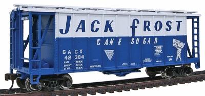 Con-Cor 197061 HO Scale GATX Airslide Covered Hopper Assembled -- Jack Frost Sugar
