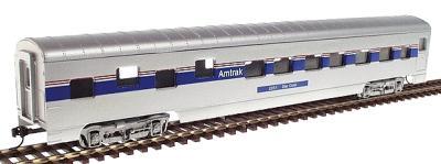 Con-Cor 198023 HO Scale 72' Smooth-Side Sleeper - Ready to Run -- Amtrak Phase IV (Latest Paint Scheme)