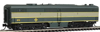 Con-Cor 202055 N Scale Diesel ALCO PB-1 Cabless B Unit Dummy -- Erie
