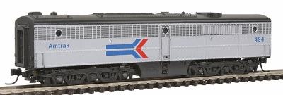 Con-Cor 202059 N Scale Diesel ALCO PB-1 Cabless B Unit Dummy -- Amtrak