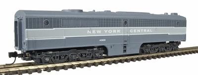 Con-Cor 202064 N Scale Diesel ALCO PB-1 Cabless B Unit Dummy -- New York Central