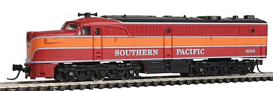 Con-Cor 202105 N Scale Diesel ALCO PA-1 A Unit Dummy w/Light -- Southern Pacific ("Daylight")