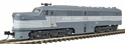 Con-Cor 202124 N Scale Diesel ALCO PA-1 A Unit Dummy w/Light -- New York Central