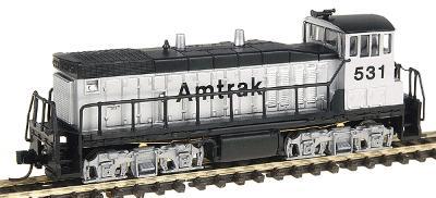 Con-Cor 2311 N Scale EMD MP15 - Standard DC -- Amtrak #531 (white w/black)
