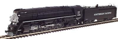 Con-Cor 3876 N Scale Steam GS-4 4-8-4 "Wartime Version" Powered -- Southern Pacific #4430