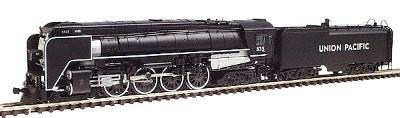 Con-Cor 3887 N Scale Steam 4-8-4 w/Coal Bunker Tender w/Center Mounted Headlight & Top Bell -- Union Pacific #TBA