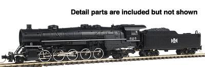 Con-Cor 3914 N Scale USRA Heavy 2-10-2 - Standard DC -- Bessemer & Lake Erie #2