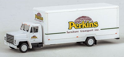 Con-Cor 4001087 HO Scale Box Van - Assembled -- Perkins Moving