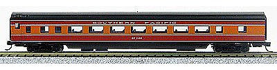 Con-Cor 40026 N Scale 85' Smooth-Side Coach - Ready to Run w/Micro-Trains(R) Couplers -- Southern Pacific "Daylight"