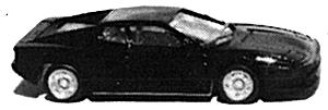 Con-Cor 4004 HO Scale Ferrari Testarossai -- pkg(3)