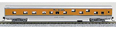Con-Cor 40083 N Scale 85' Smooth-Side Sleeper - Ready to Run w/Micro-Train(R) Couplers -- Denver & Rio Grande Western