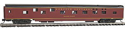Con-Cor 40094 N Scale 85' Smooth-Side Sleeper - Ready to Run w/Micro-Train(R) Couplers -- Norfolk Southern
