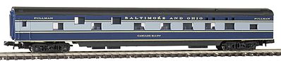 Con-Cor 401123 N Scale 85' Pullman Car -- Baltimore & Ohio