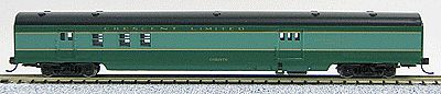 Con-Cor 40131 N Scale 85' Smooth-Side Railway Post Office - Ready to Run w/Micro-Trains(R) Couplers -- Southern Railway "Crescent"