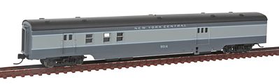 Con-Cor 40135 N Scale 85' Smooth-Side Railway Post Office - Ready to Run w/Micro-Trains(R) Couplers -- New York Central (2-Tone Gray)