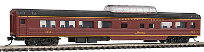 Con-Cor 40244 N Scale 85' Smooth-Side Mid-Train Dome - Ready to Run w/Micro-Trains(R) Couplers -- Norfolk Southern