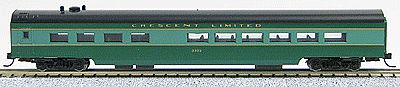 Con-Cor 40281 N Scale 85' Smooth-Side Diner - Ready to Run w/Micro-Trains(R) Couplers -- Southern Railway (Crescent)