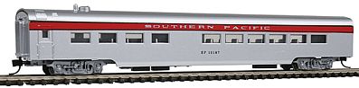 Con-Cor 40282 N Scale 85' Smooth-Side Diner - Ready to Run w/Micro-Trains(R) Couplers -- Southern Pacific San Joaquin (silver)
