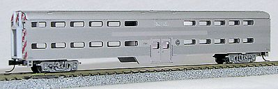 Con-Cor 40572 N Scale Pullman-Standard Corrugated Side Bi-Level Commuter Cab -- Burlington Northern Santa Fe