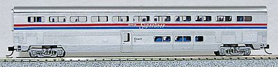 Con-Cor 40621 N Scale 85' Superliner Coach -- Amtrak (Phase II)