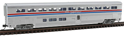 Con-Cor 40671 N Scale 85' Superliner -- Amtrak (Phase II) pkg(5)