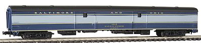 Con-Cor 408123 N Scale 85' Baggage Car -- Baltimore & Ohio