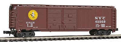 Con-Cor 41202 N Scale 50' Box Car -- New York Central "Early Bird"