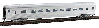 Con-Cor 41250 N Scale Budd 85' Fluted-Side Coach - Ready to Run -- Undecorated
