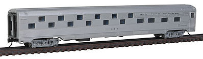 Con-Cor 41302 N Scale Budd 85' Corrugated-Side 24-8 Slumbercoach - Ready to Run -- New York Central (silver)