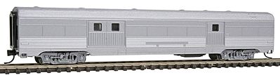 Con-Cor 41325 N Scale Budd 72' Corrugated-Side Baggage - Ready to Run -- Undecorated