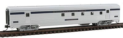 Con-Cor 41431 N Scale Budd 72' Corrugated-Side Railway Post Office - Ready to Run -- Baltimore & Ohio