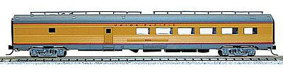 Con-Cor 41464 N Scale Budd 85' Corrugated-Side Diner - Ready to Run -- Union Pacific (Armour Yellow, gray)