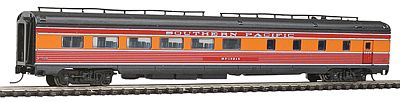 Con-Cor 41466 N Scale Budd 85' Corrugated-Side Diner - Ready to Run -- Southern Pacific (Daylight, red, orange, black)