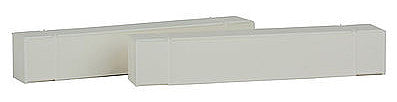 Con-Cor 453100 N Scale 53' Hi-Cube Climate Controlled Container w/Nose Heater 2-Pack -- Undecorated