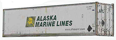 Con-Cor 453203 N Scale 53' Container 2-Pack - Ready to Run -- CR England Set #1 (white, red, black)
