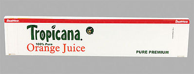 Con-Cor 483661 HO Scale ThermoKing 45' Reefer Container 2-Pack - Ready to Run -- Tropicana Set #1 (Scheme #2)