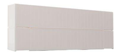 Con-Cor 488001 HO Scale 53' Sheet/Post Rivet Side Container -- Undecorated