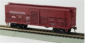 Con-Cor 52032 N Scale Freight Car Truck w/Coupler & Metal Wheelsets -- Bettendorf, Standard Shank, Micro-Trains(R) Knuckle Coupler (silver) 1 Pair